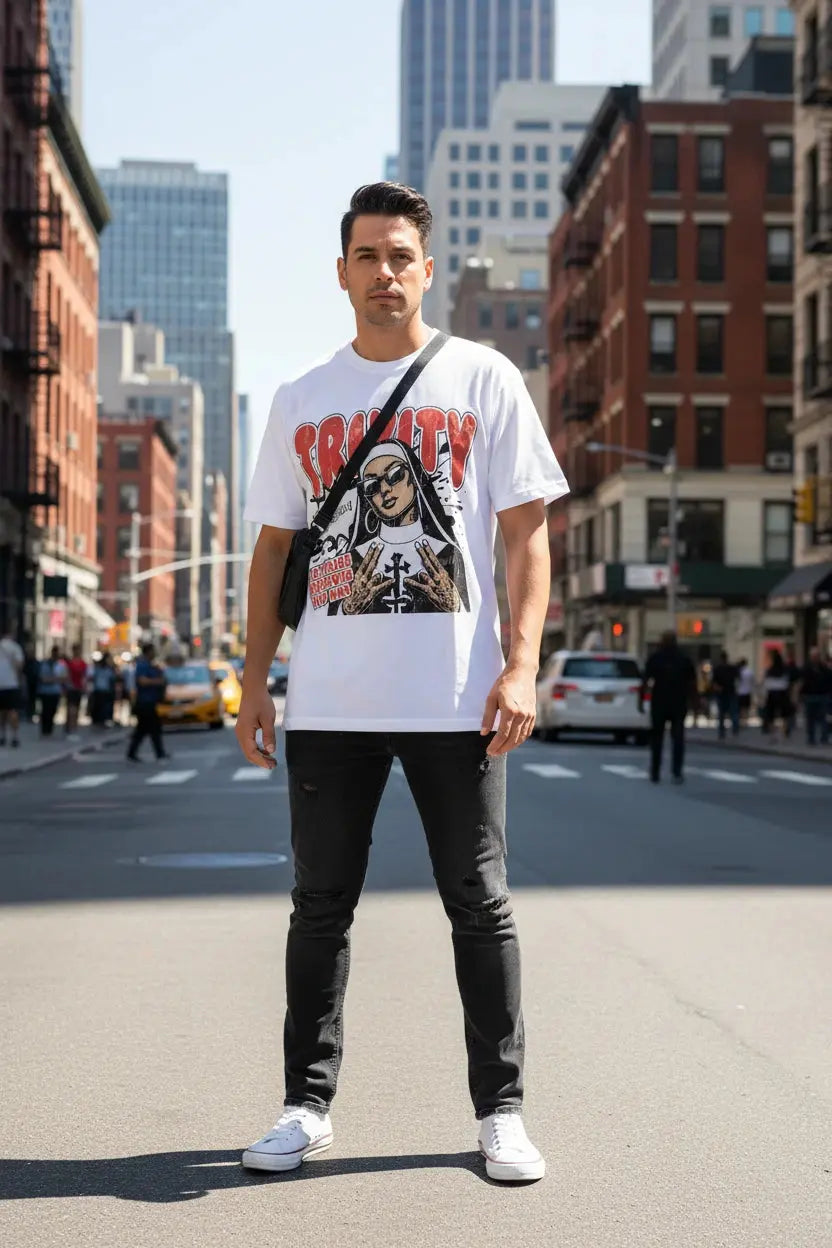 T-Shirt Coton Ample Homme EcomFr