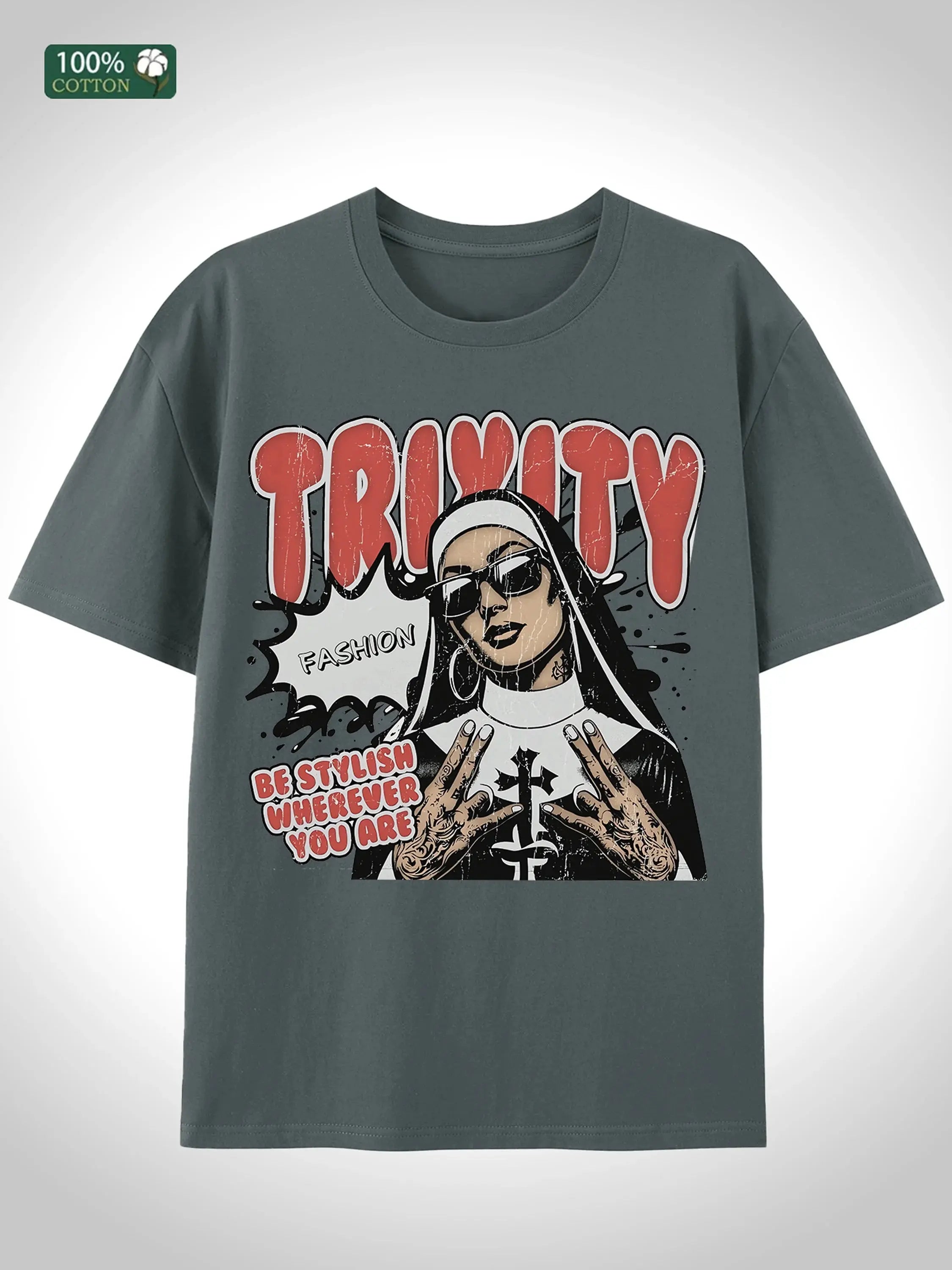 T-Shirt Coton Ample Homme EcomFr