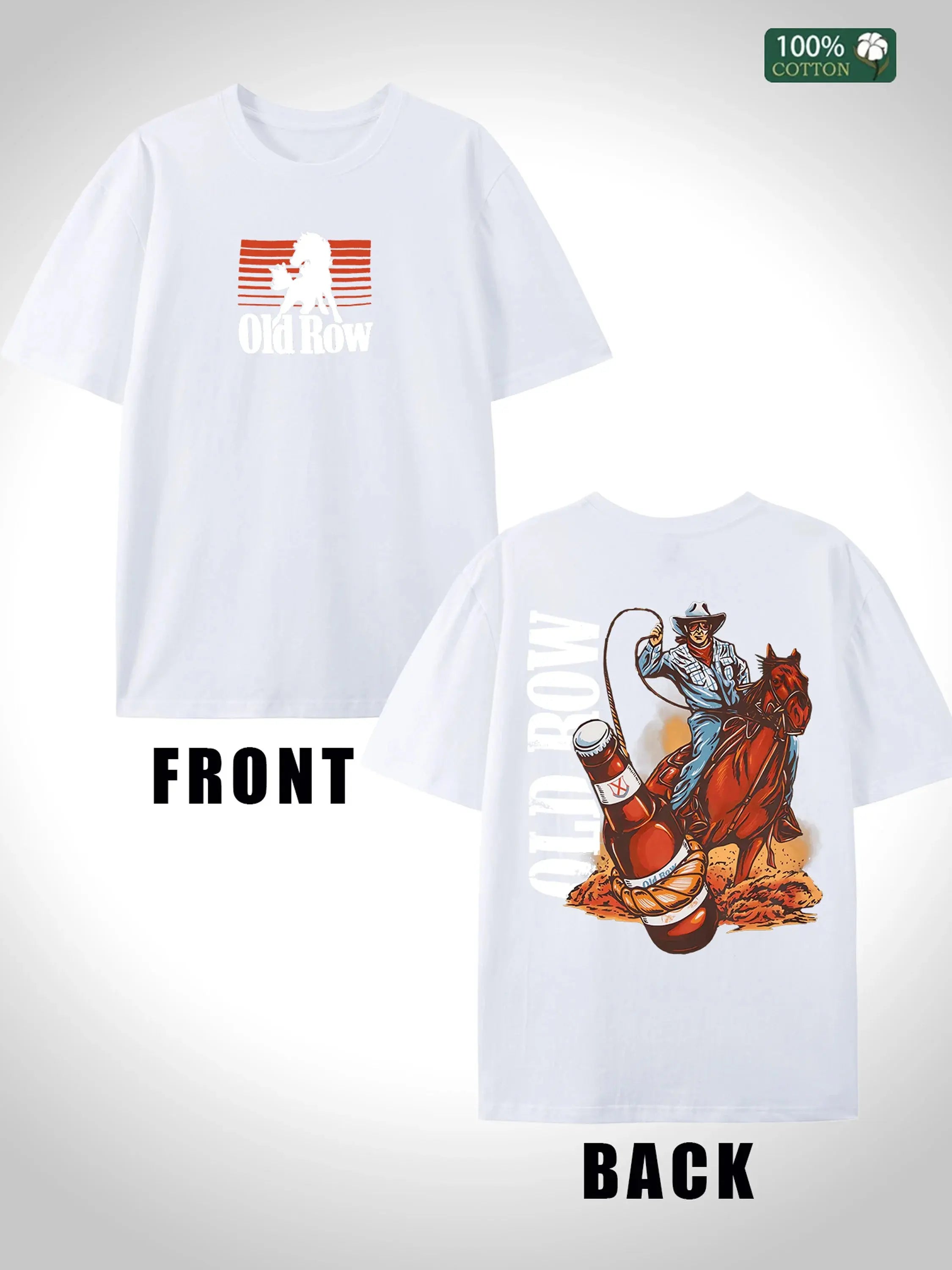 T-Shirt Oversize Homme 100% Coton EcomFr