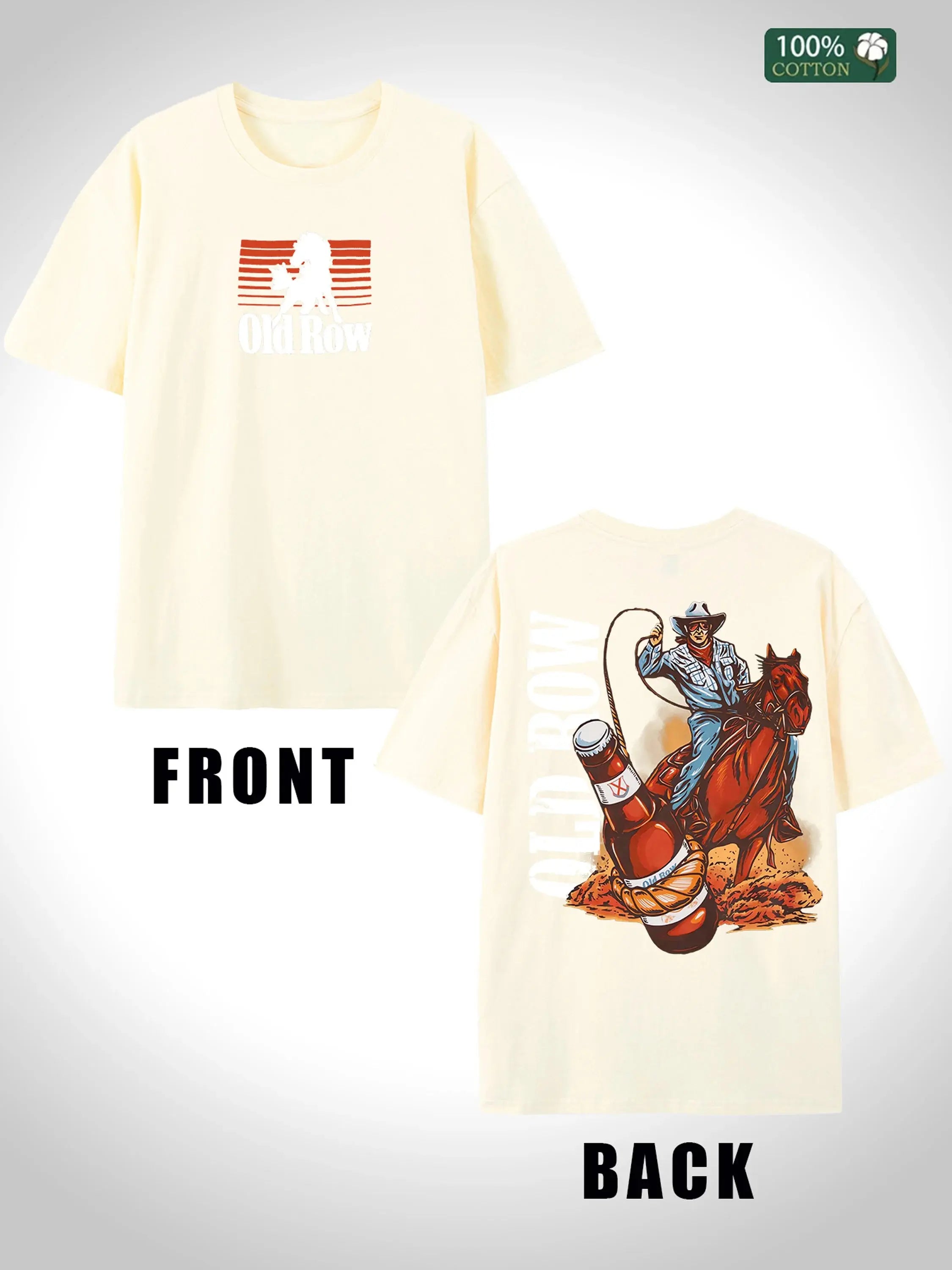 T-Shirt Oversize Homme 100% Coton EcomFr