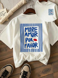 T-shirt Femme More Amor