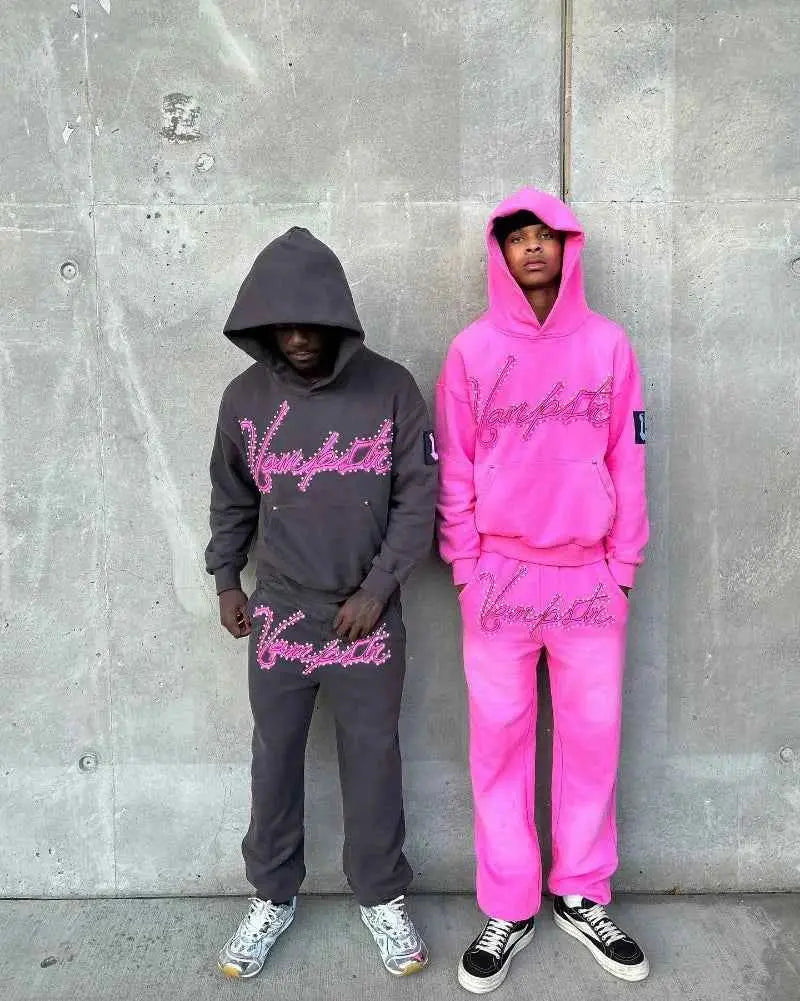 Sweat à Capuche Oversize Femme – Style Y2K Streetwear Gothique