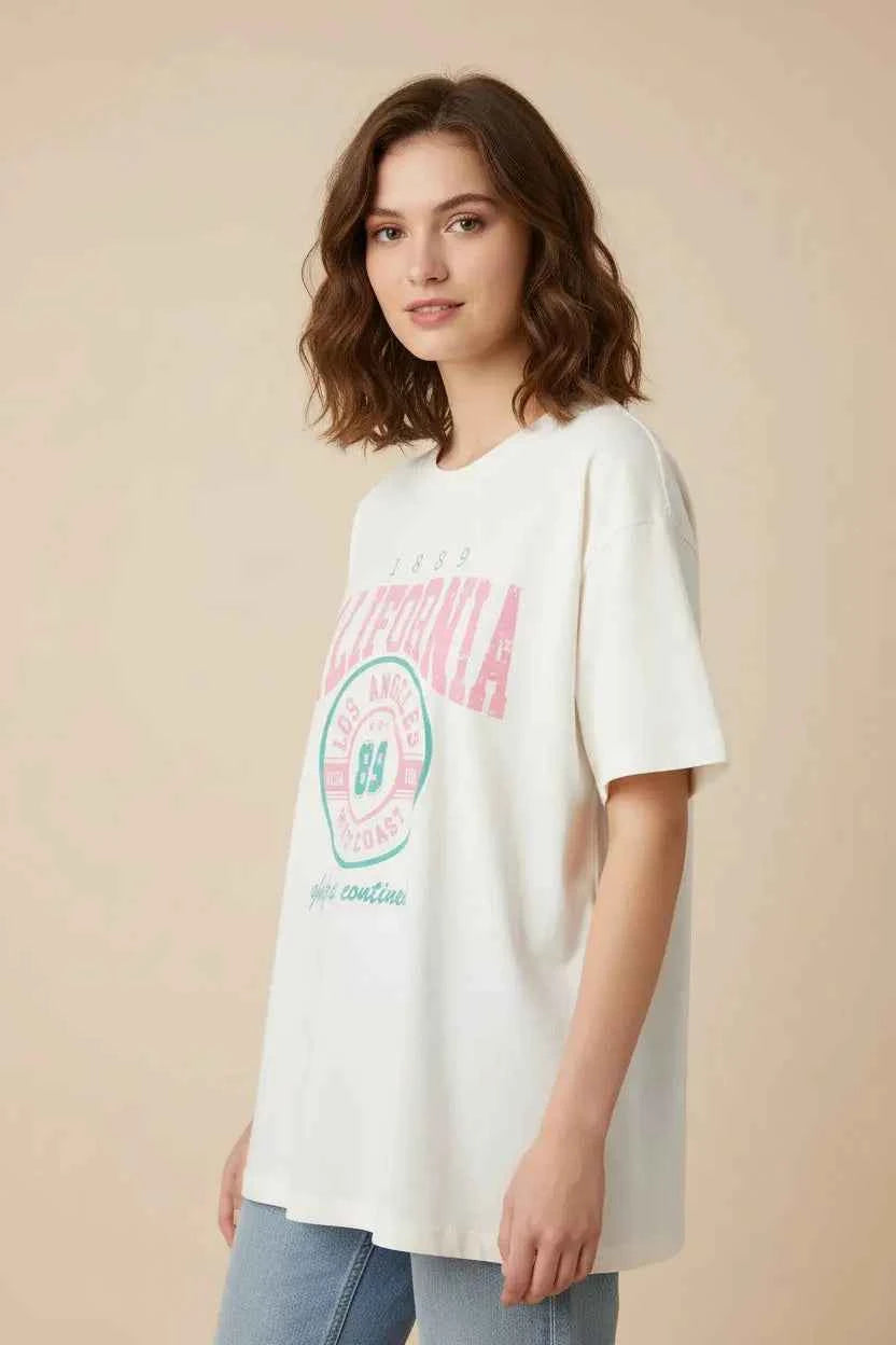 T-shirt California Los Angeles 89 Graphic Women'S