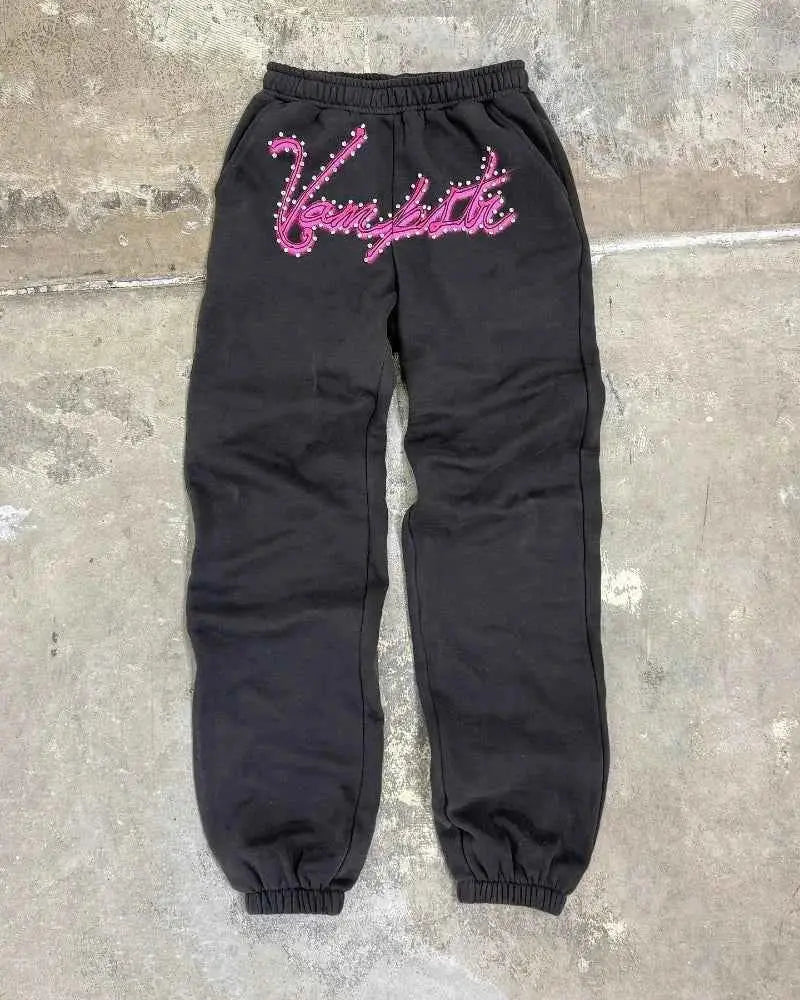 Sweat à Capuche Oversize Femme – Style Y2K Streetwear Gothique