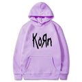 Hoodie Unisexe Korn Rock Band – Streetwear Hip Hop Harajuku